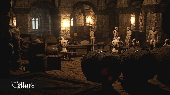 Medieval Kingdom Low-poly 3D model 4