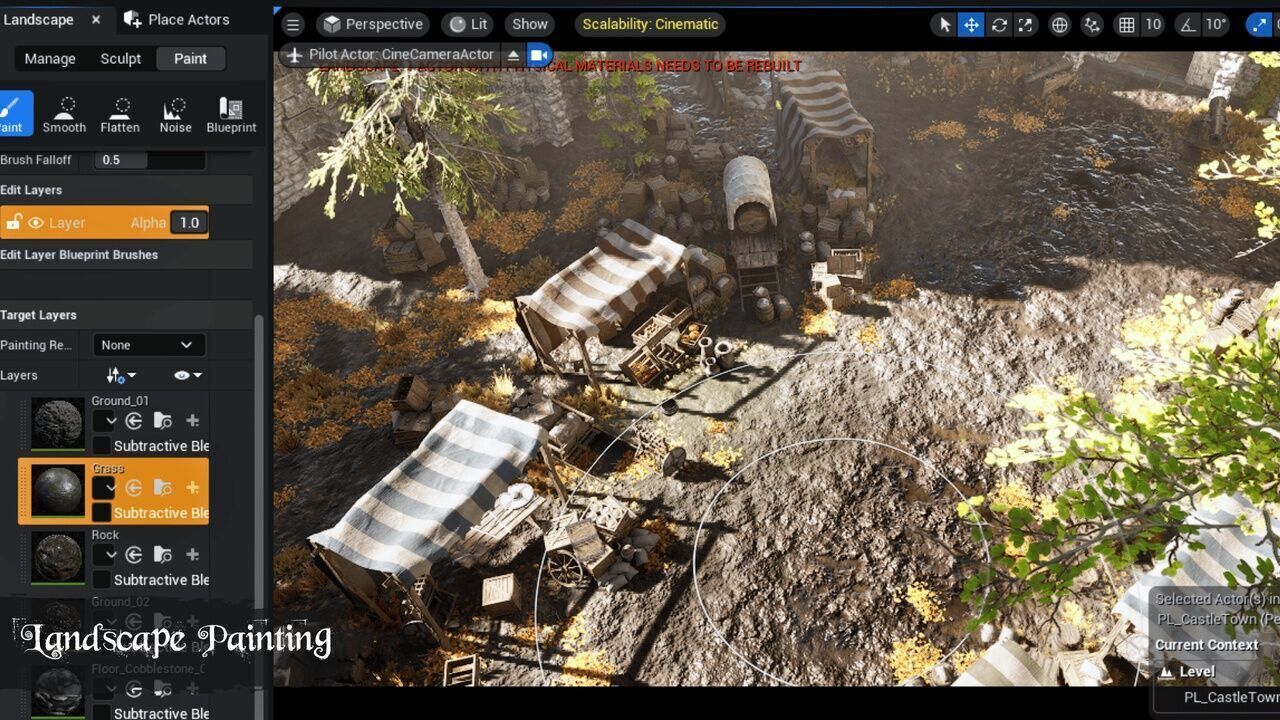 Medieval Kingdom Low-poly 3D model_15