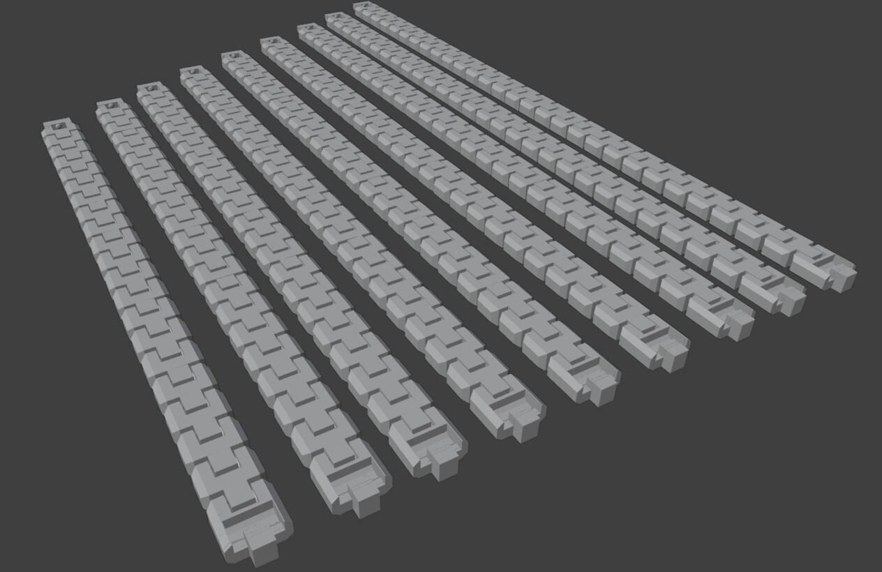 Bracelet 3D print model_4