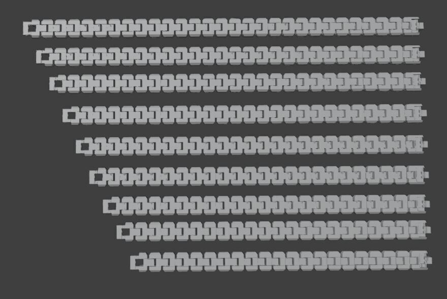 Bracelet 3D print model_2