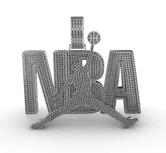 nba pendant 3D print model