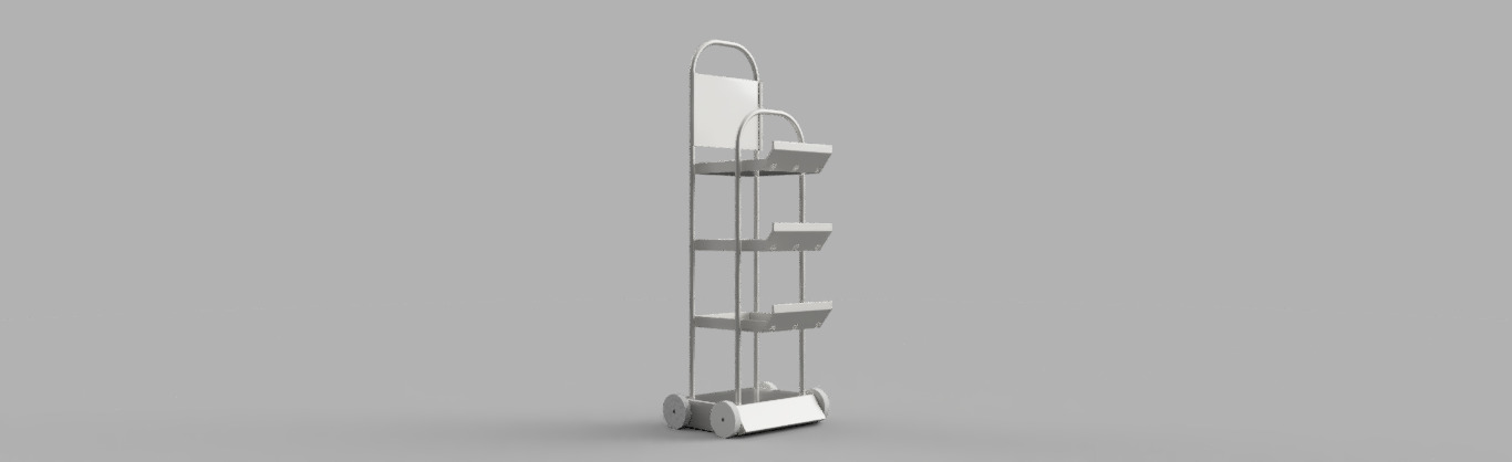 Modern Minimalist Bottle Holder - 3D Model Low-poly 3D model_4