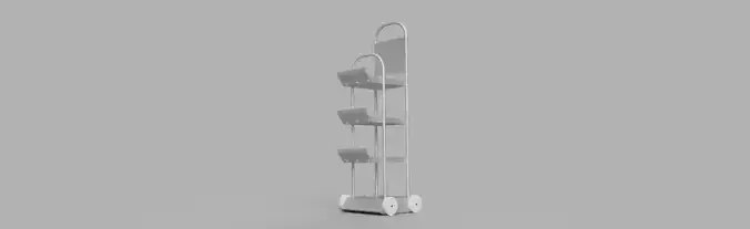 Modern Minimalist Bottle Holder - 3D Model