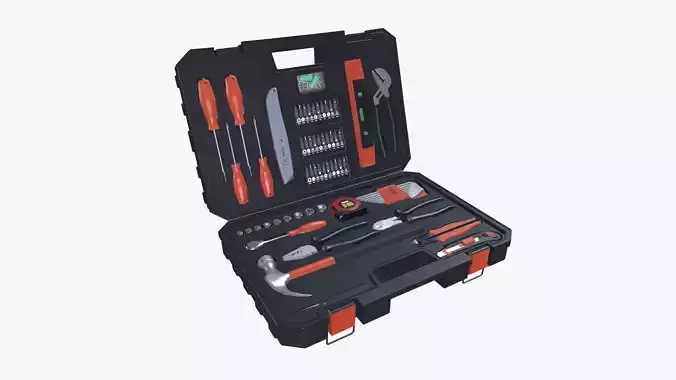 Toolkit box 3D model