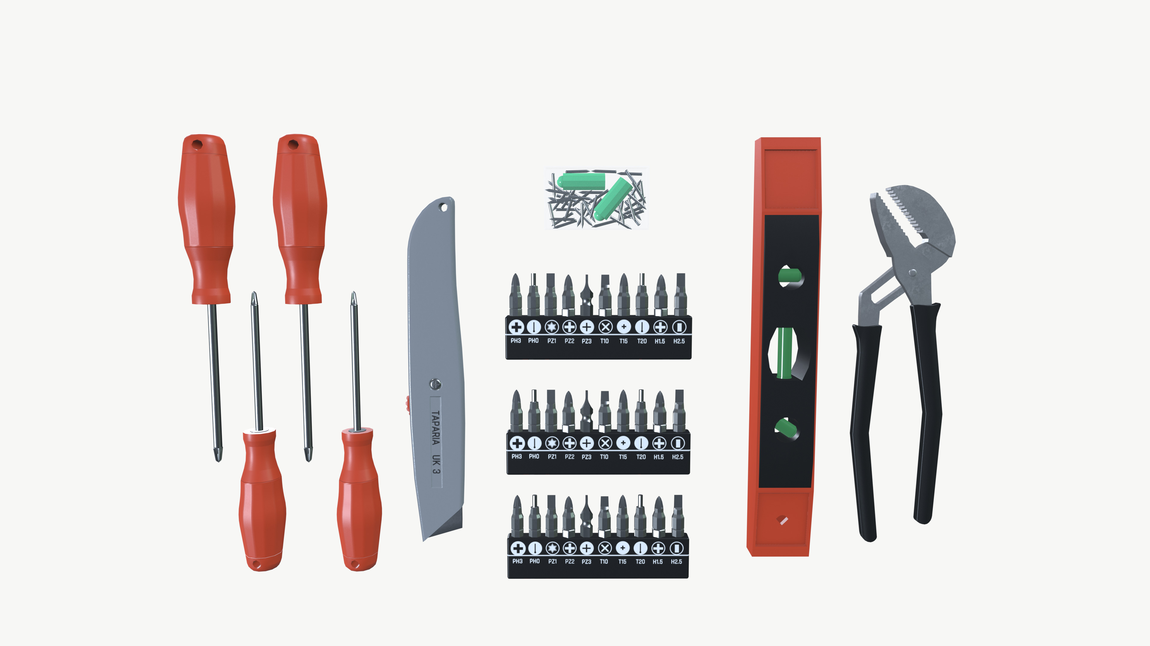 Toolkit box 3D model_7