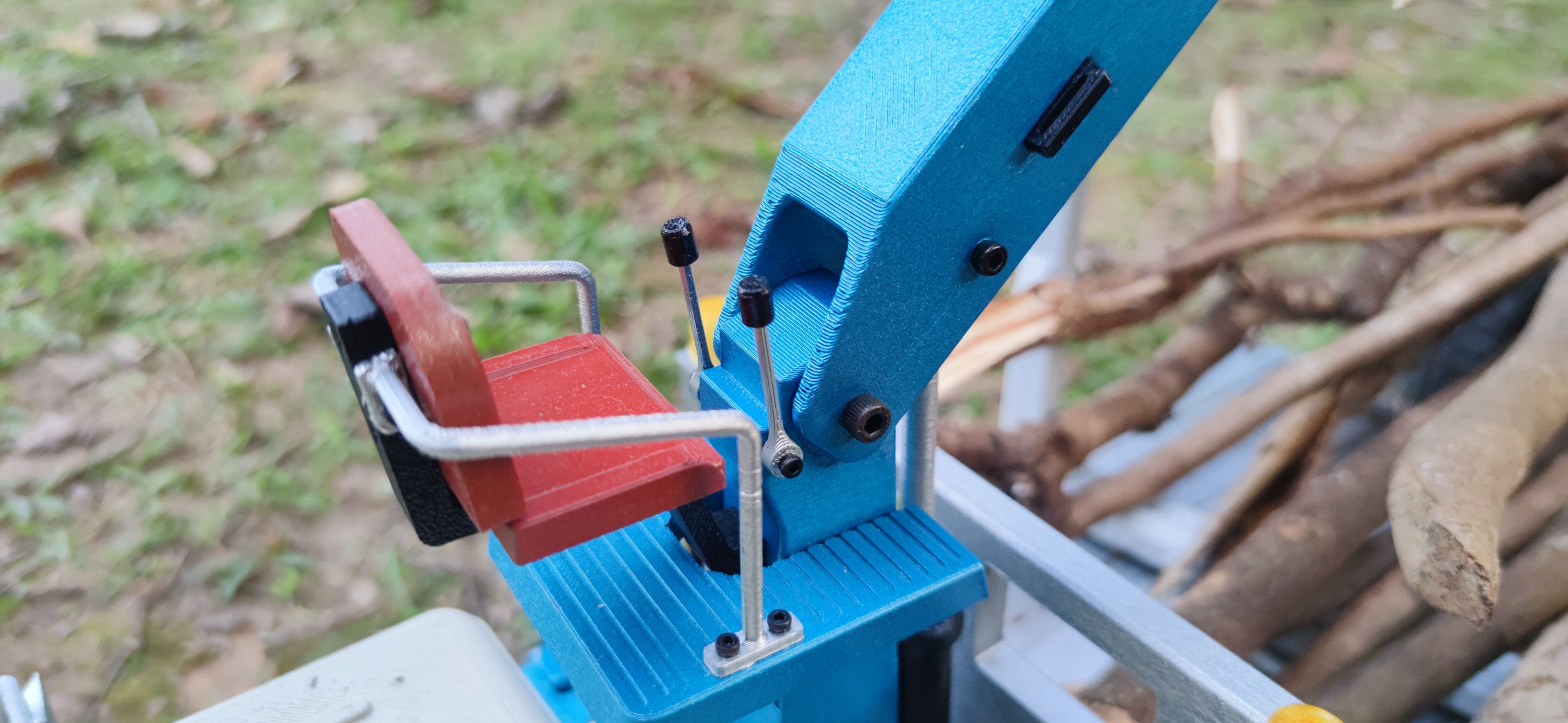 4320 Logging bed and trailer for TRX6 - 1-10 RC body attachment 3D print model_32