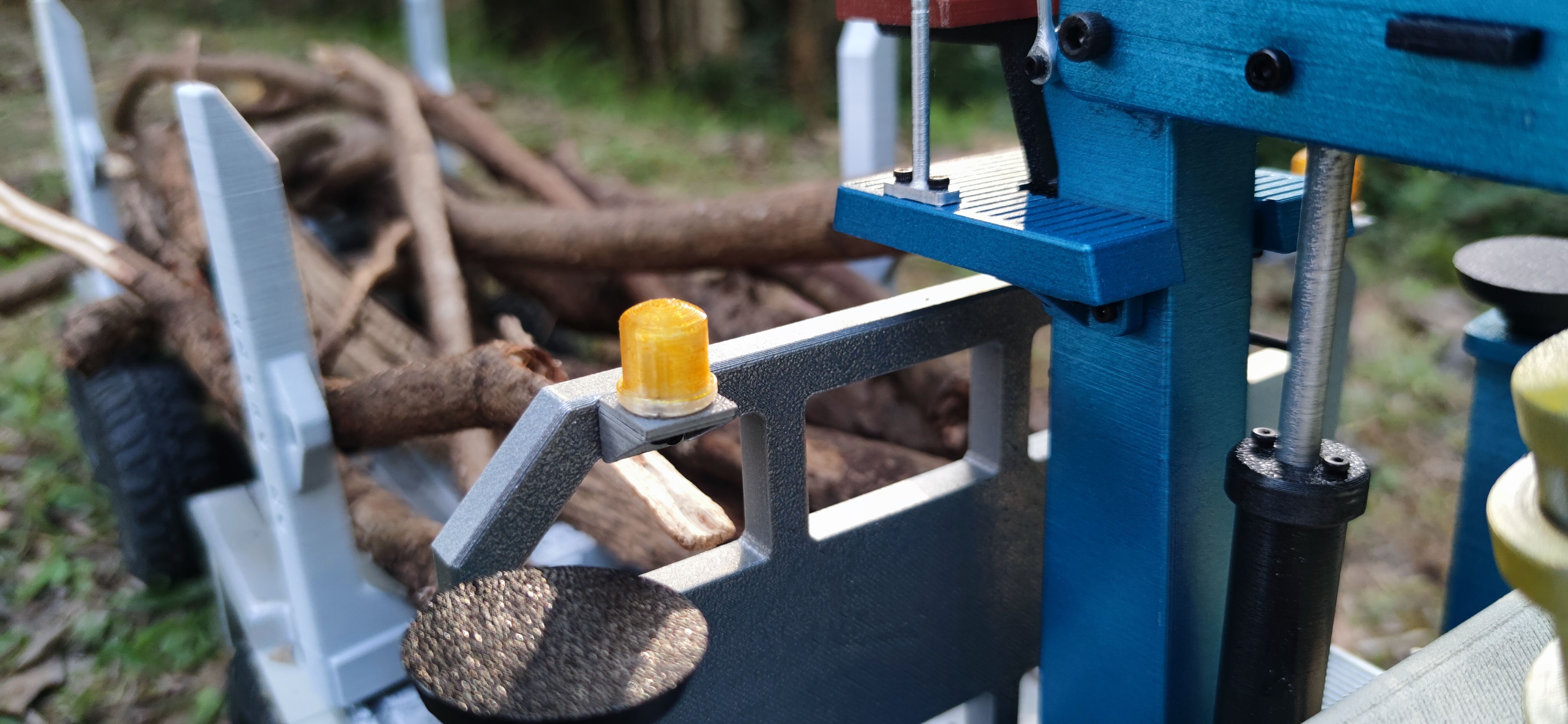 4320 Logging bed and trailer for TRX6 - 1-10 RC body attachment 3D print model_23