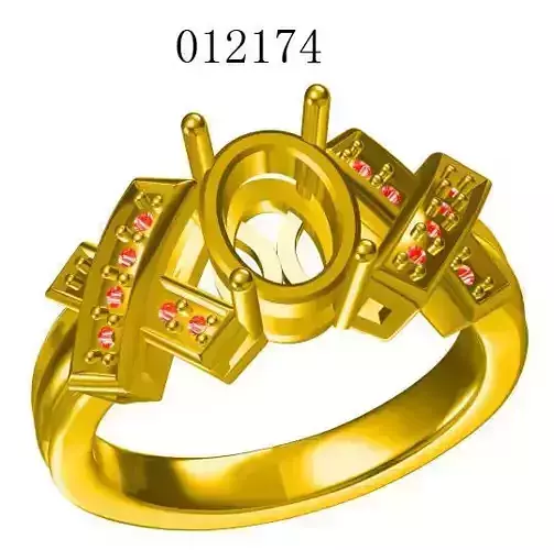 WOMEN RING 3D print model