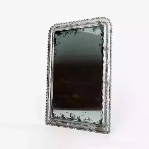 Antique Ornate Mirror High-Quality 3D Model