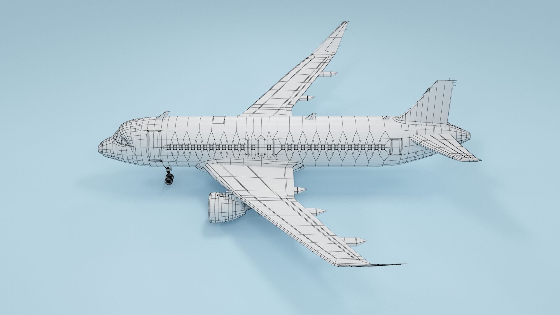 Plane 3D model_8