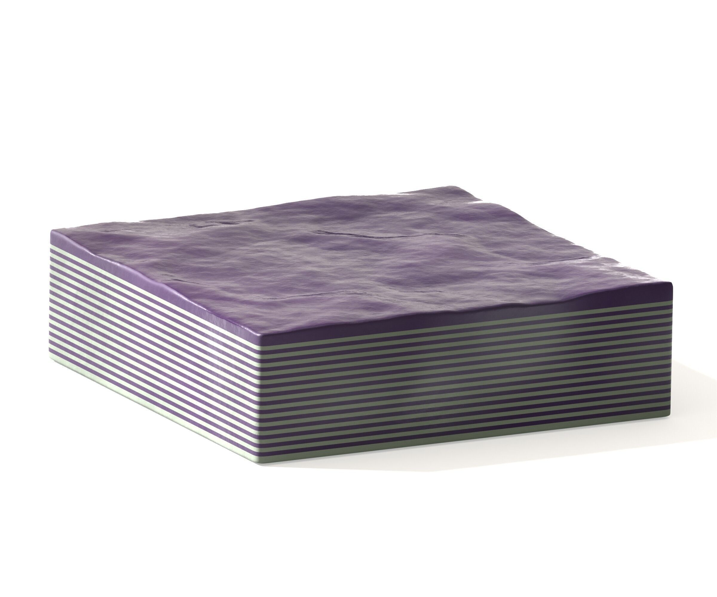 Rice flour layer cake 3D model_10