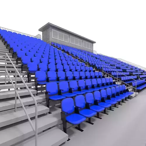 Bleachers 42 3D model