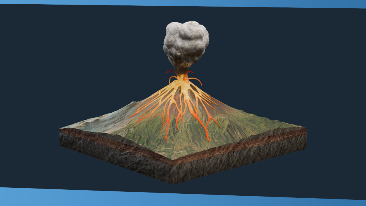 Science Pack Low-poly 3D model_4