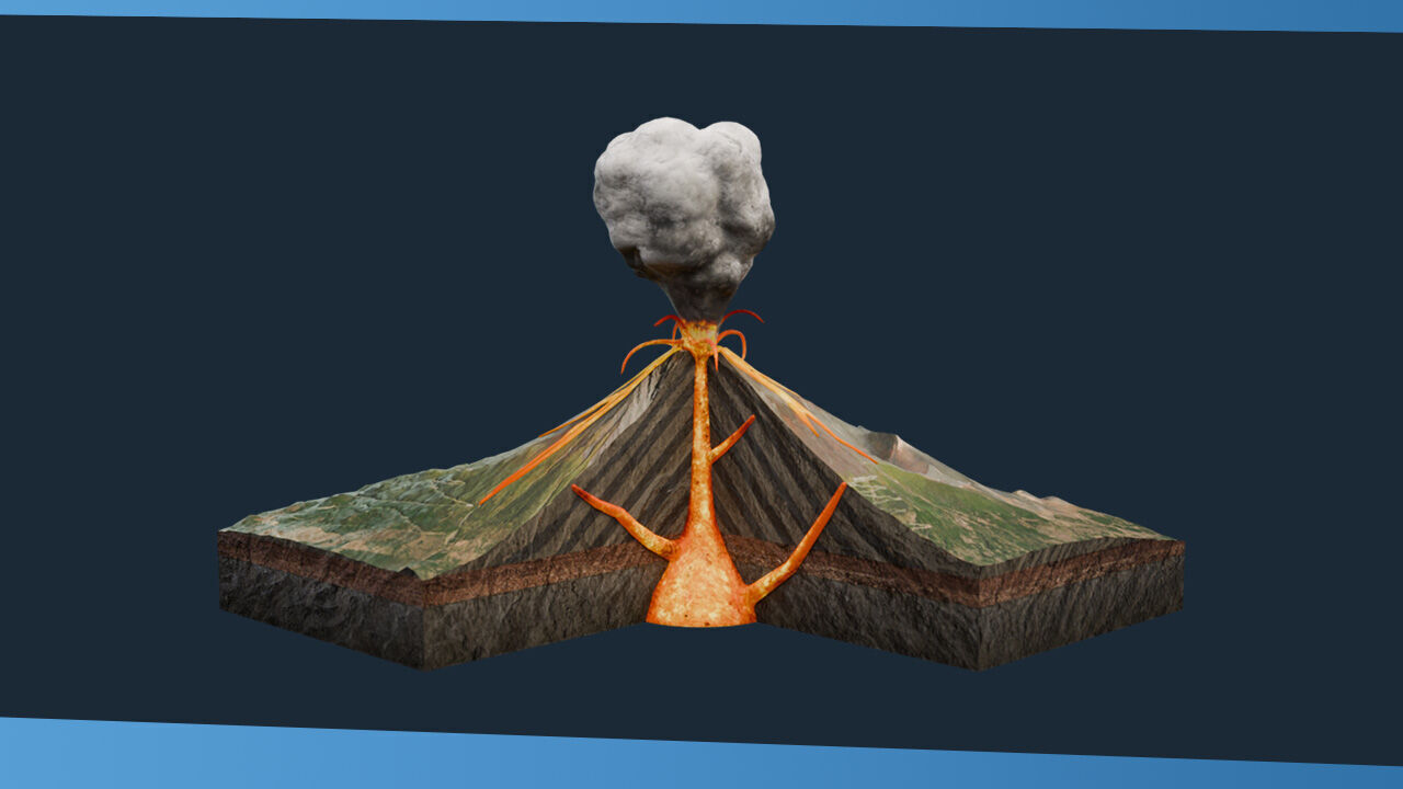 Science Pack Low-poly 3D model_3