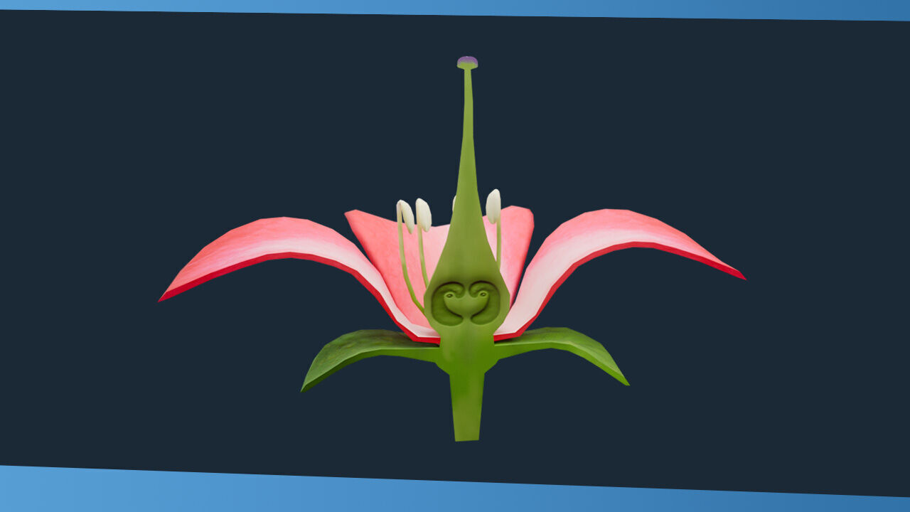 Science Pack Low-poly 3D model_18