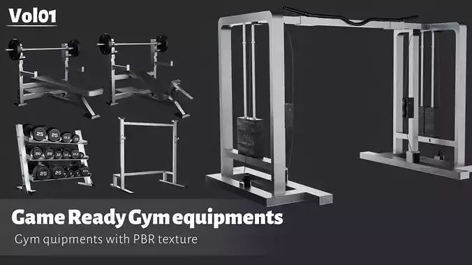 Game Ready Gym equipments