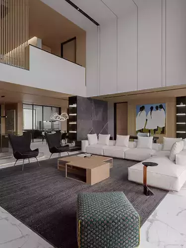 Modern Villa 3D model