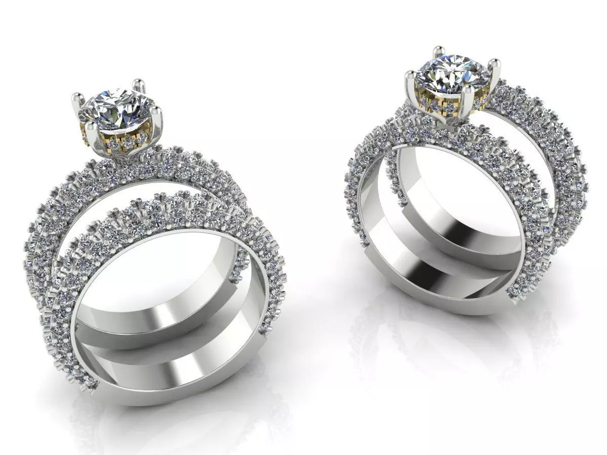 Ring Gold 3D print model_0