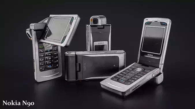 Nokia N90 3D model