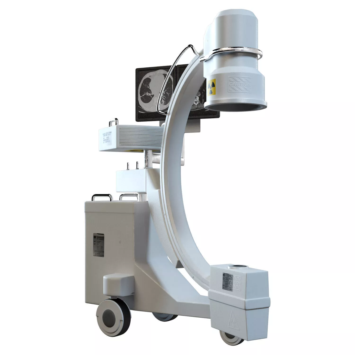C-Arm Xray Low-poly 3D model