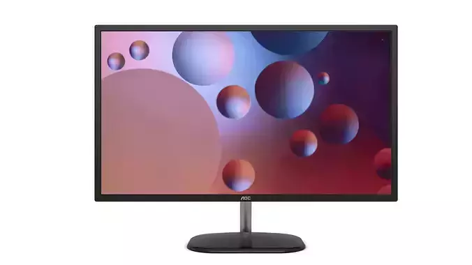 AOC Monitor 3D model