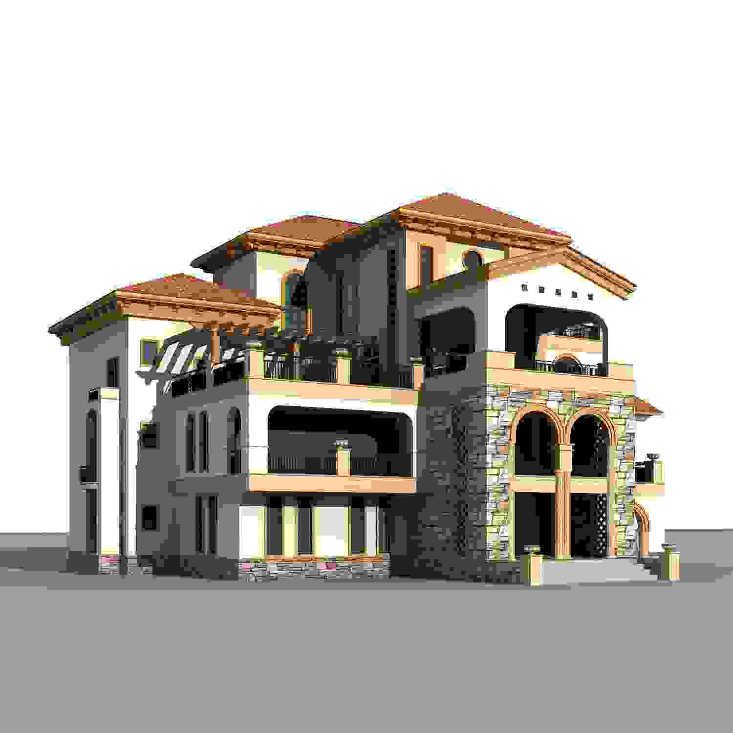 Villa Collection 50 items Vol5 3D model_29