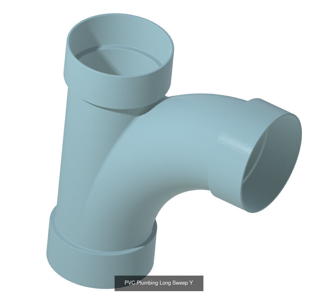 PREMIUM PIPE FITTINGS PACK 3D Model Collection_3