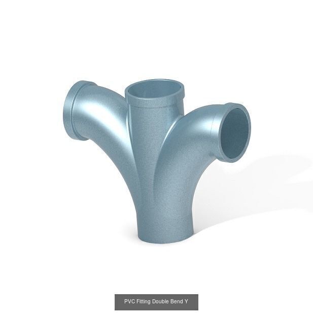 PREMIUM PIPE FITTINGS PACK 3D Model Collection_9