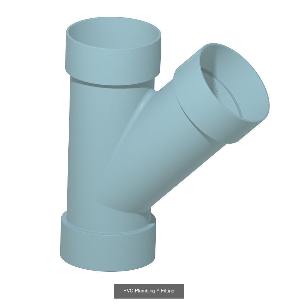 PREMIUM PIPE FITTINGS PACK 3D Model Collection_5