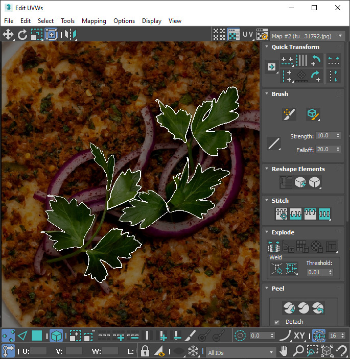 Turkish Lahmacun 3D model_37