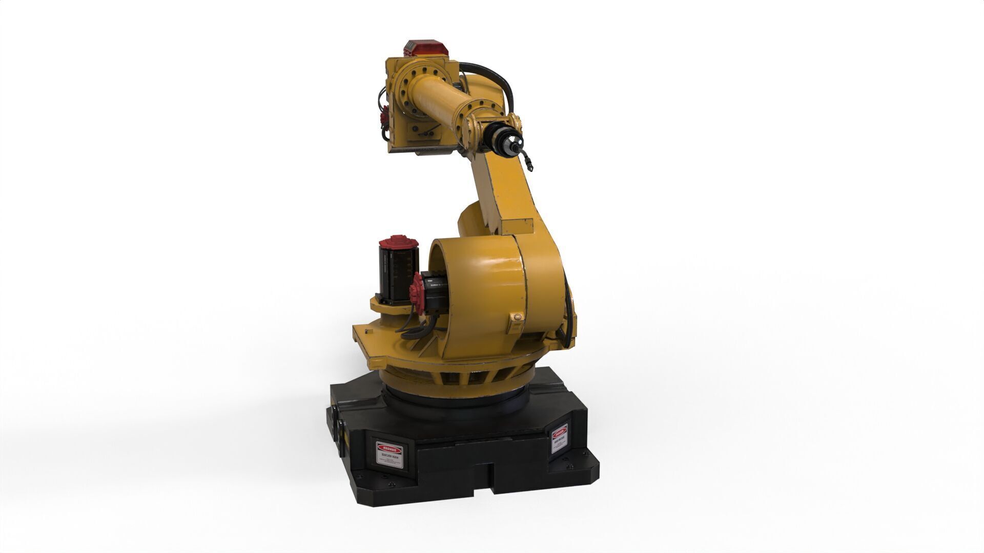 Industrial Robot Arm 3D model_5