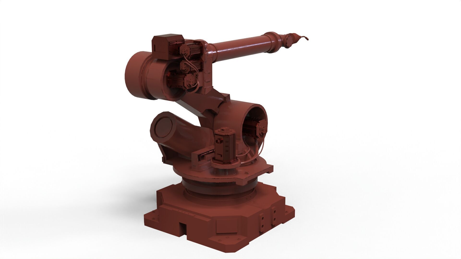 Industrial Robot Arm 3D model_17