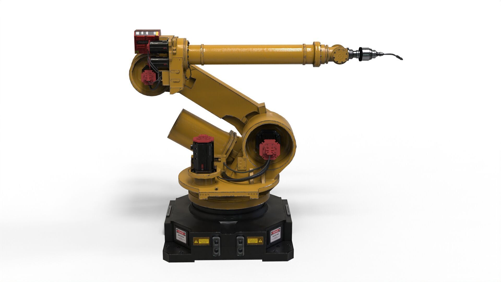 Industrial Robot Arm 3D model_8