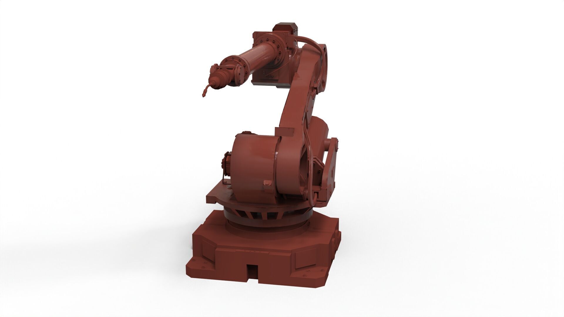 Industrial Robot Arm 3D model_21
