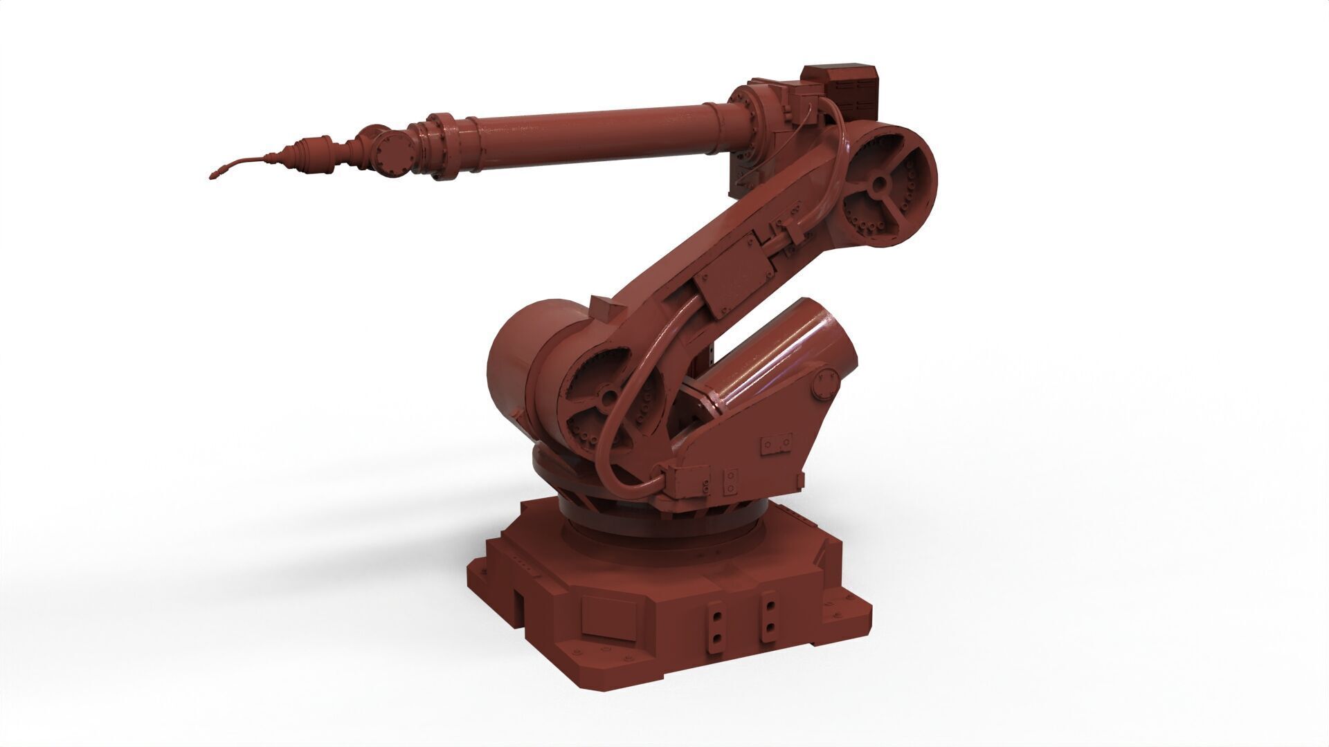 Industrial Robot Arm 3D model_20