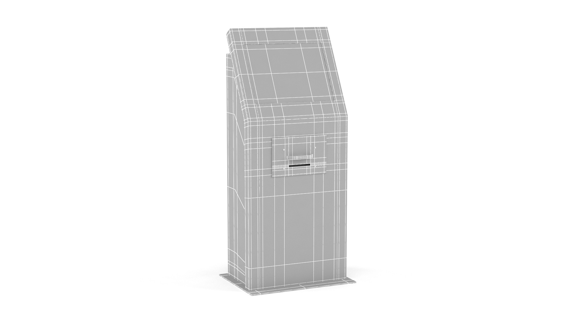 Digital Kiosk 3D model_11