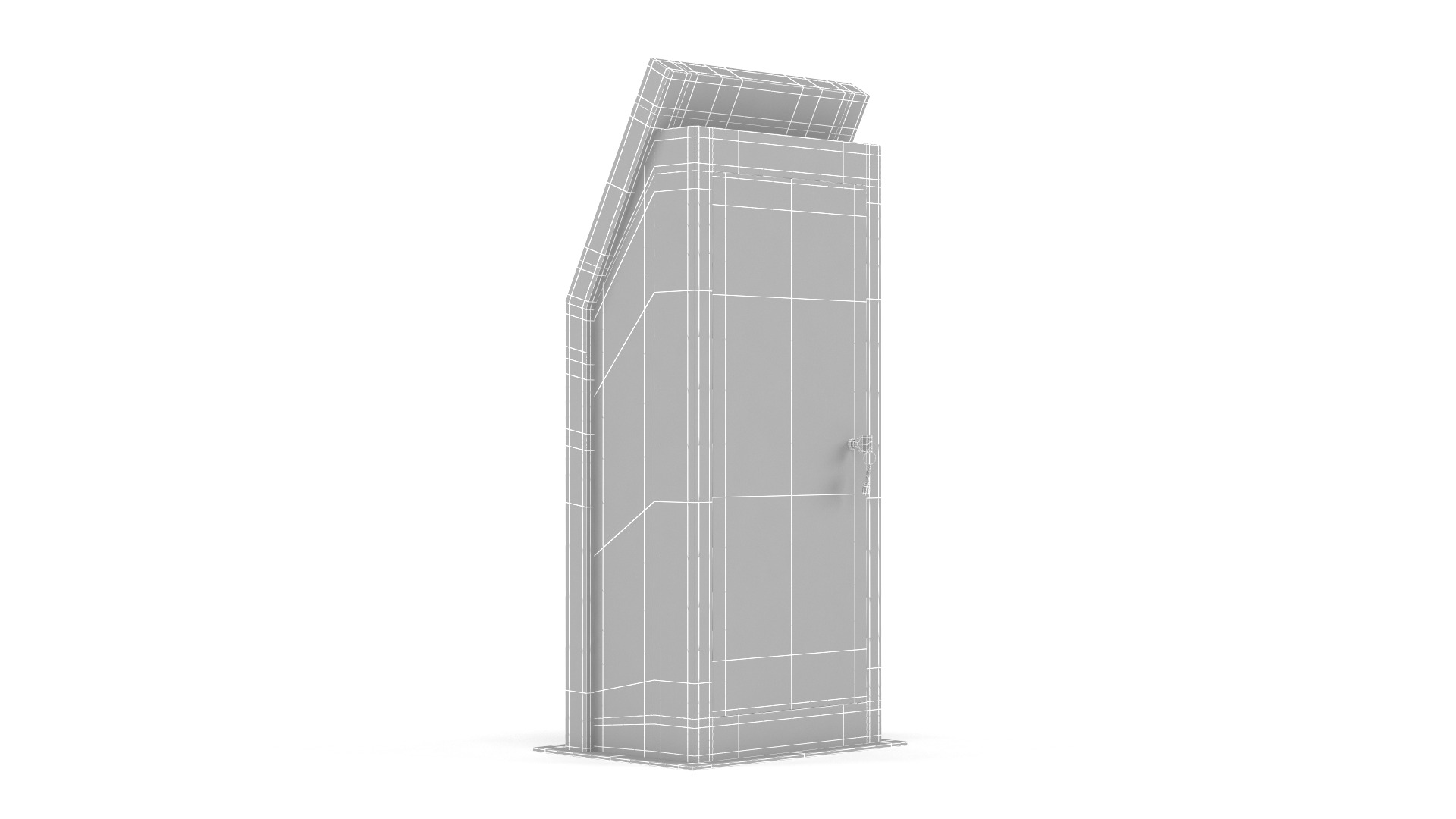 Digital Kiosk 3D model_9
