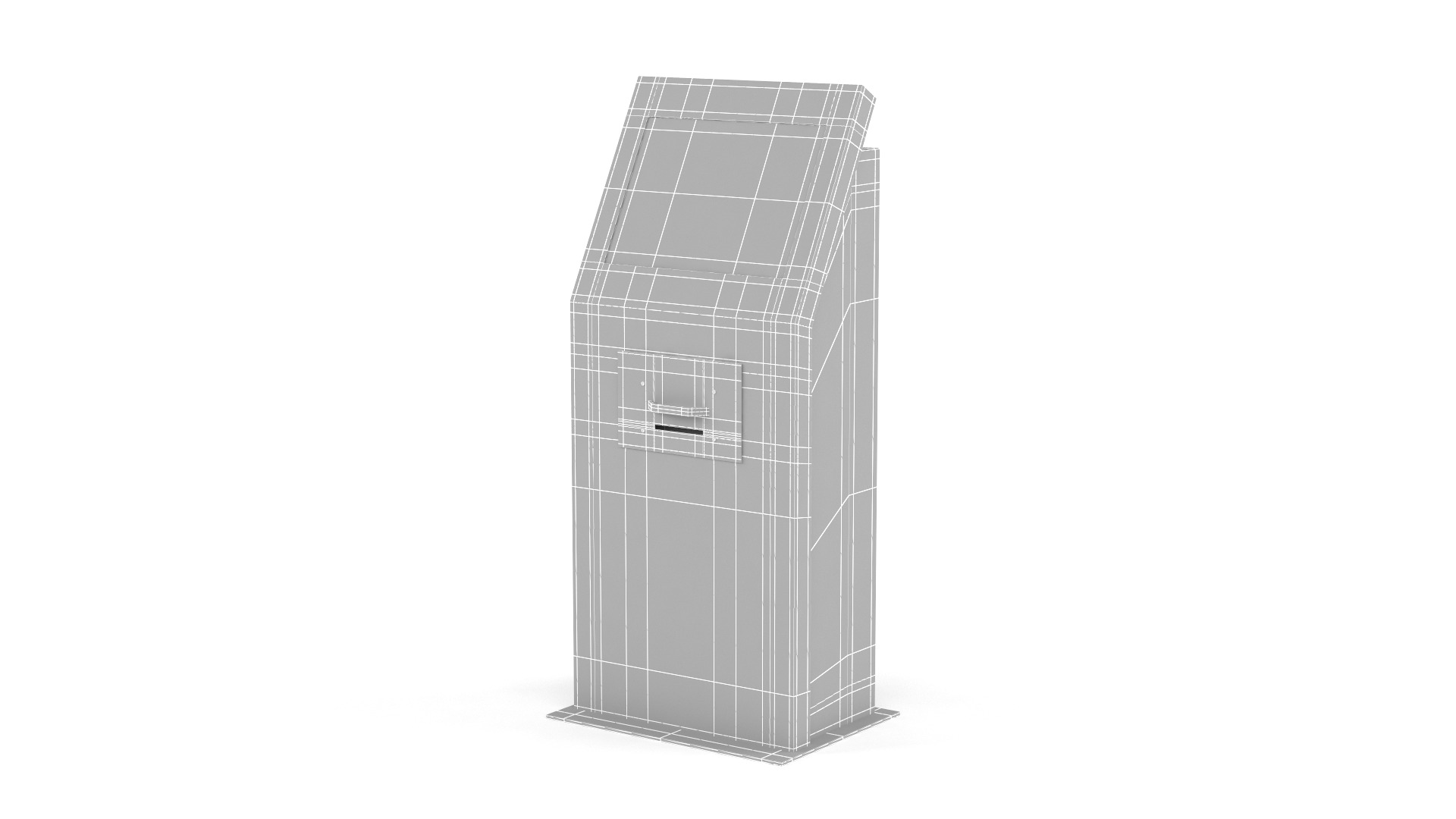 Digital Kiosk 3D model_8