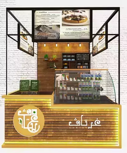 booth food  2 and half x 2 and half 