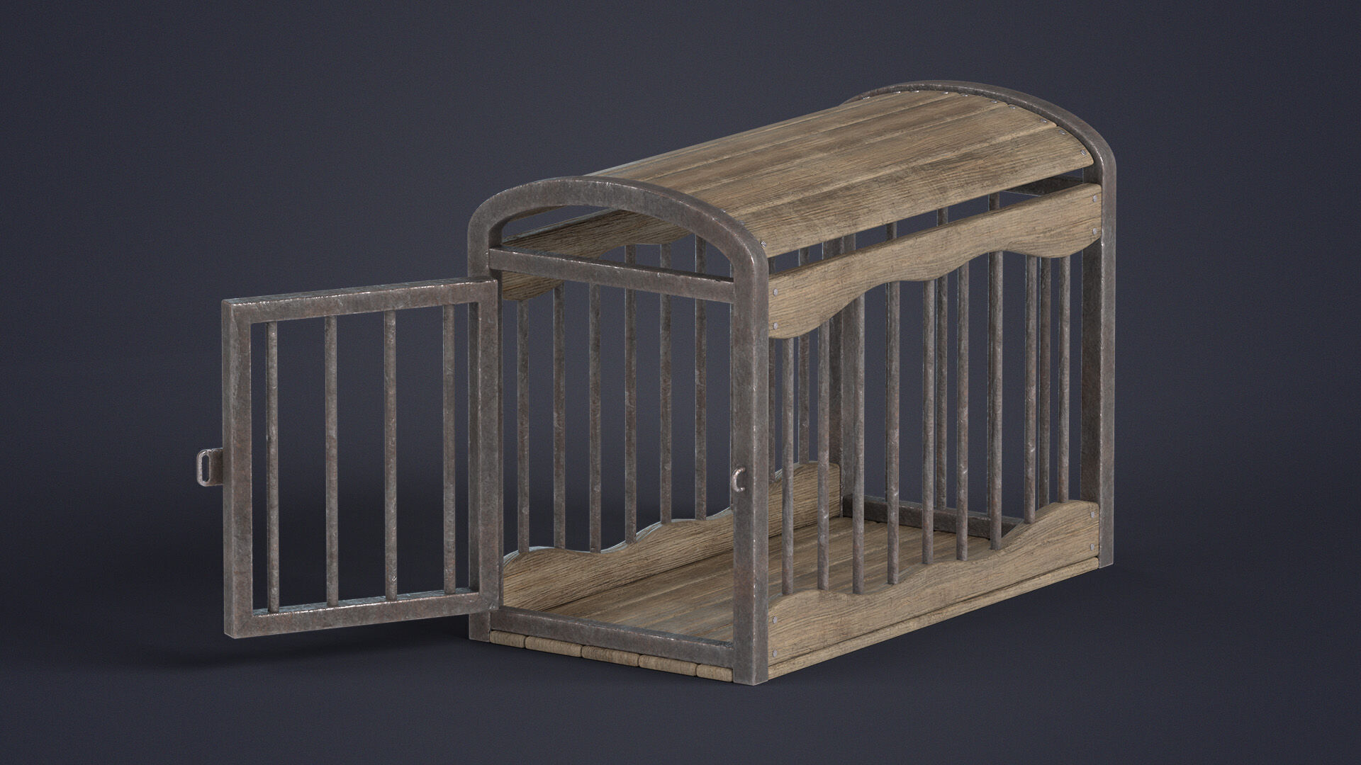 Medieval Torture and Prison Pack Low-poly 3D model_2