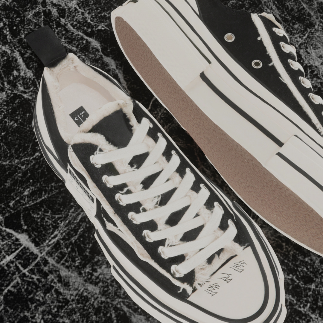 CONVERSE XVESSEL GOP 3D SHOES Low-poly 3D model_12