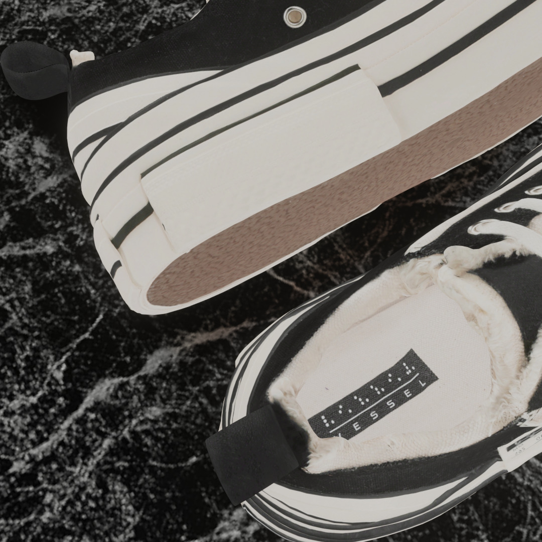 CONVERSE XVESSEL GOP 3D SHOES Low-poly 3D model_8