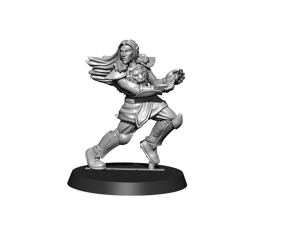 Elf team - elves 3D print model_14