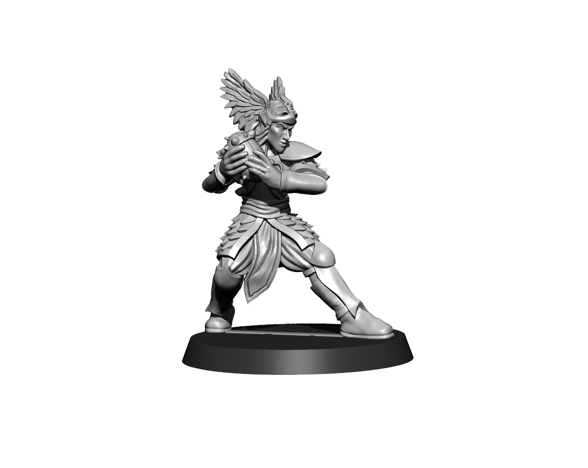 Elf team - elves 3D print model_11