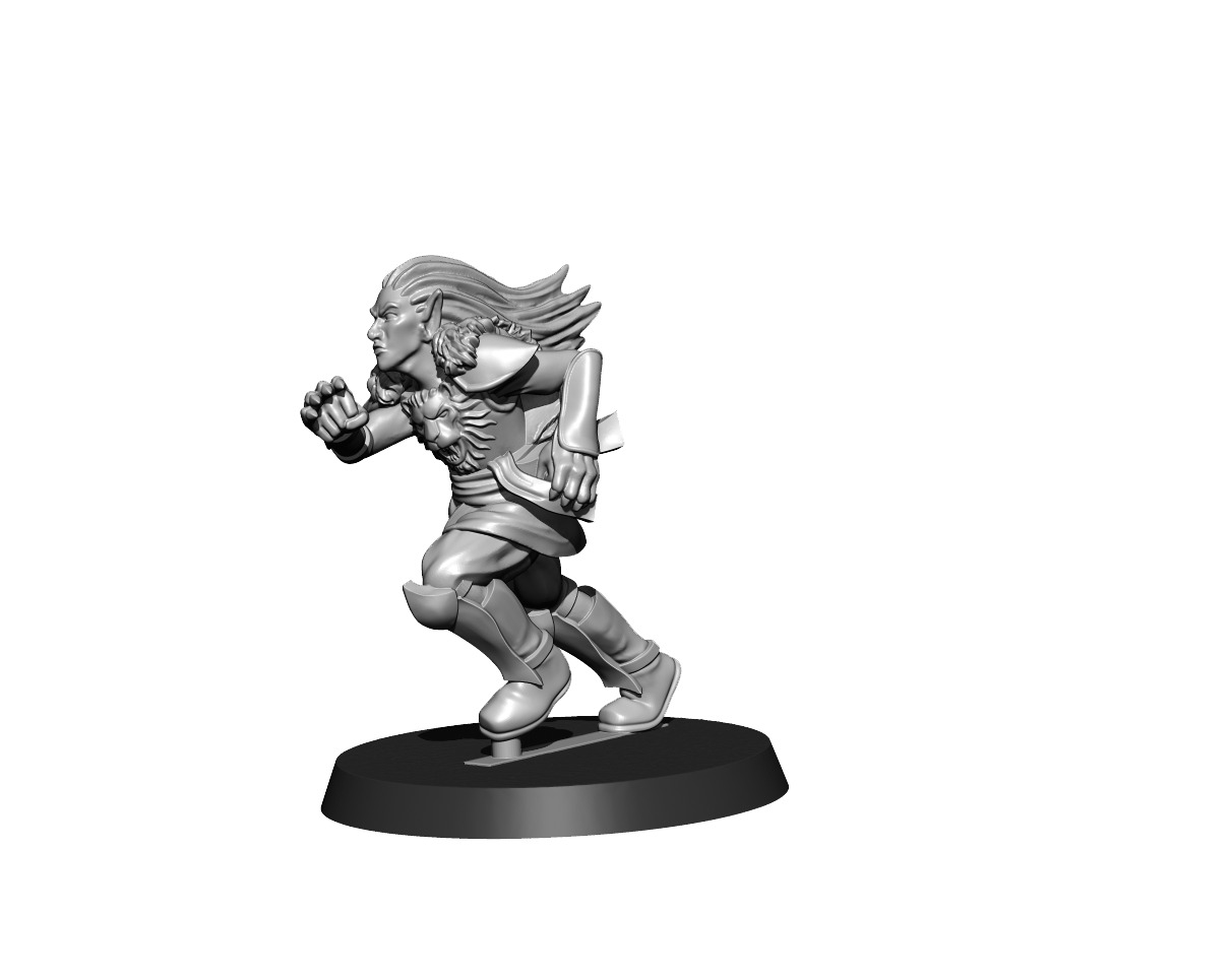 Elf team - elves 3D print model_16