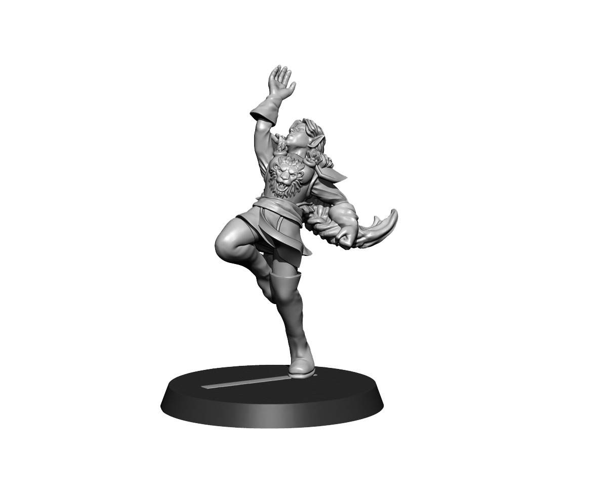 Elf team - elves 3D print model_13