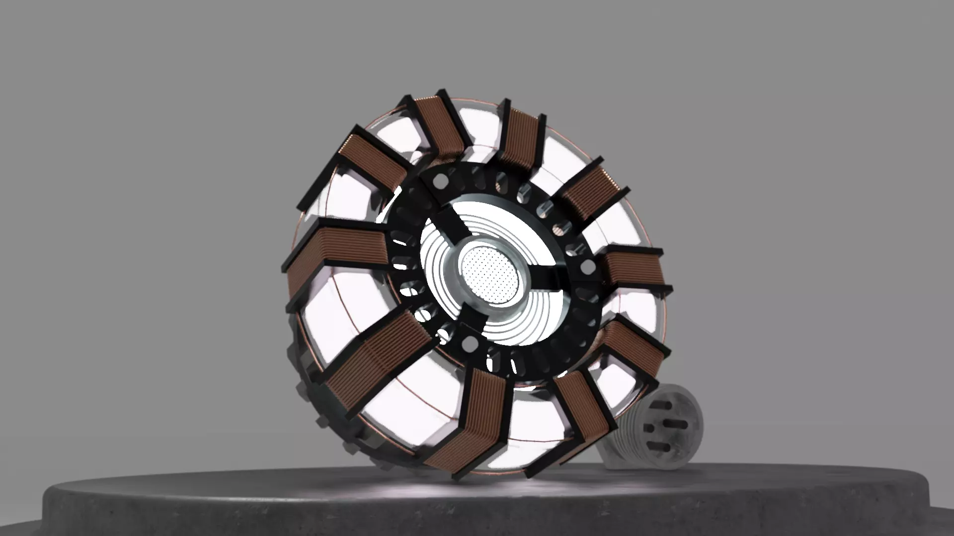 Arc Reactor from iron man By TanKomet 3D model
