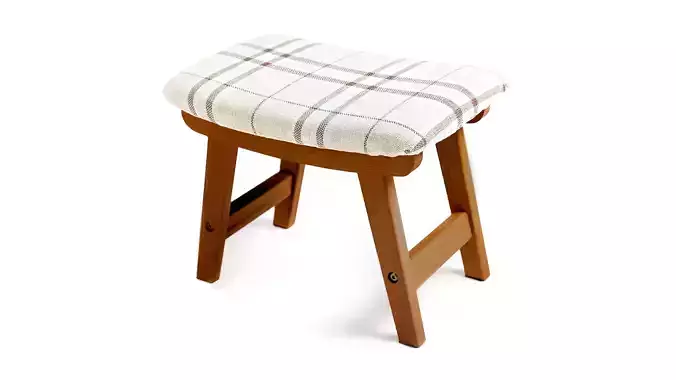Square Cushion Foot Stool