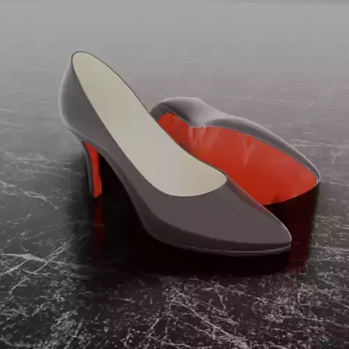 CHRISTIAN LOUBOUTIN HIGH HEELS STILETTO 3D SHOES