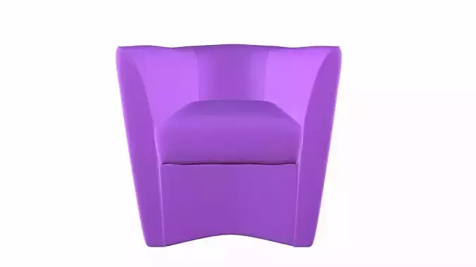 Leather Bedroom Chair Purple
